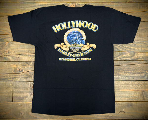 Bar and Shield Hollywood Film Strip T-Shirt