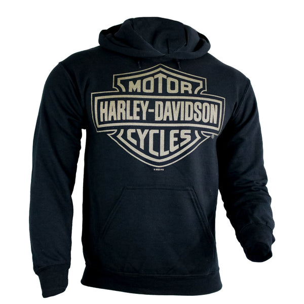 Harley-Davidson® of Glendale Pullover Hoodie Gold Racer Black
