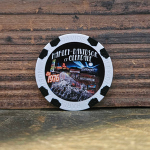 Glendale Full Color Poker Chip - Random Color