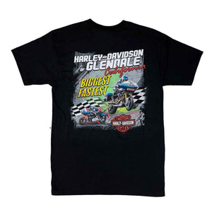 Glendale Harley-Davidson® Black Biggest Fastest T-Shirt Back