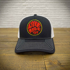 Glendale Harley-Davidson® Love Ride 34® Circle Logo Trucker Hat Front