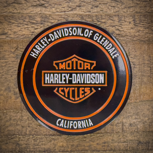 Glendale Harley Racing Challenge Coin Back