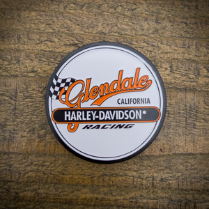 Glendale Harley Racing Challenge Coin Front