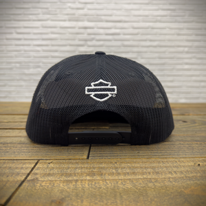 Hollywood Harley-Davidson® Art Deco Trucker Hat Back