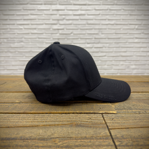 Hollywood Harley-Davidson® Bar & Shield Black Fitted Hat Left Side