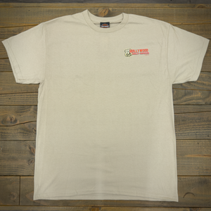Hollywood Harley-Davidson Beige Map T-Shirt Front