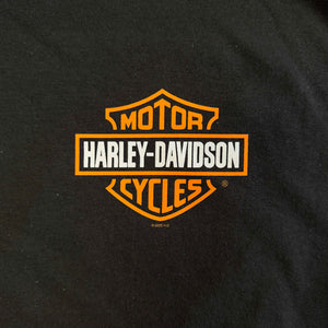 Hollywood Harley-Davidson® Black Bar and Shield Hollywood Walk of Fame Star T-Shirt Front Design