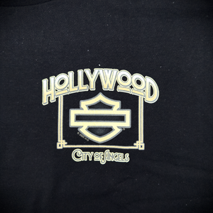 Hollywood Harley-Davidson® Black City Of Angels T-Shirt Front Design