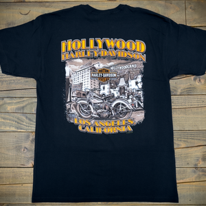 Hollywood Harley-Davidson® Black HD Camo Willie G Hollywoodland T-Shirt T-Shirt Back