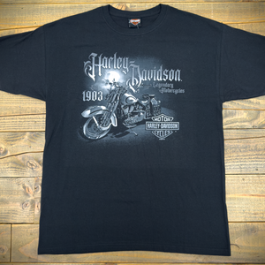 Hollywood Harley-Davidson® Black HD Mist T-Shirt Front