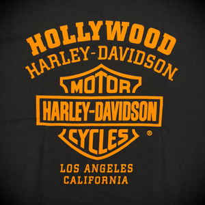 Hollywood Harley-Davidson® Black Panther T-Shirt Back Design