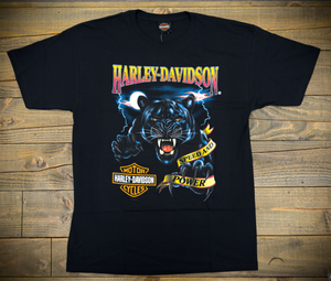 Hollywood Harley-Davidson® Black Panther T-Shirt Front