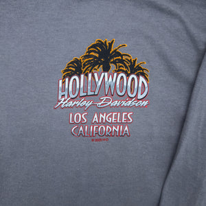 Hollywood Harley-Davidson Charcoal Graffiti Long Sleeve Front Design