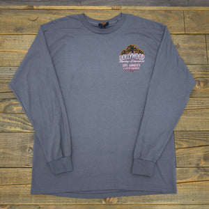 Hollywood Harley-Davidson Charcoal Graffiti Long Sleeve T-Shirt Front