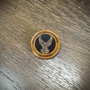 Hollywood Harley-Davidson® Gold Eagle Pin