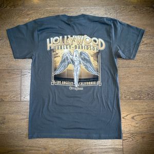 Hollywood Harley-Davidson® Gray City Of Angels T-Shirt Back
