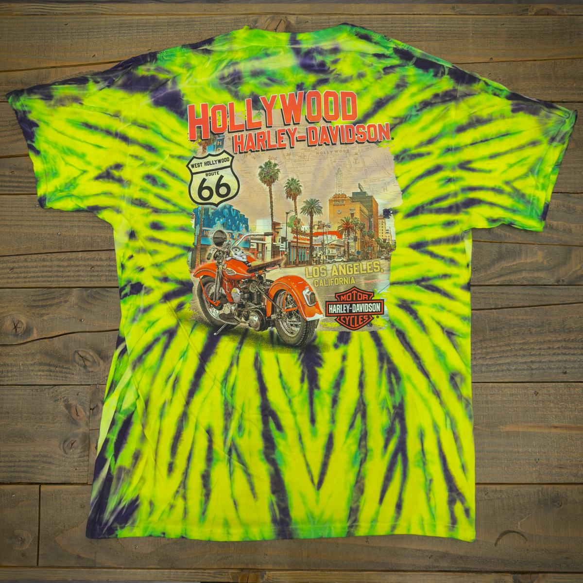 Map T-Shirt - Harley-Davidson® of Hollywood T-Shirt