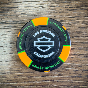 Hollywood Harley-Davidson® HWD Poker Chip Random Color Back