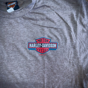 Hollywood Harley-Davidson® Heather Charcoal Hollywood BLVD T-Shirt Front Design