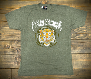 Hollywood Harley-Davidson® Heather Green HD Fracture T-Shirt Front