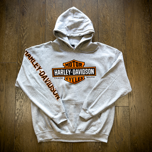 Hollywood Harley-Davidson® Hollywoodland Elongated Bar & Shield Hoodie Front