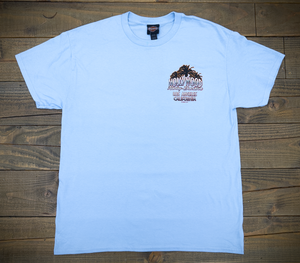 Hollywood Harley-Davidson® Light Blue Graffiti T-Shirt Front