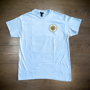 Hollywood Harley-Davidson® Light Blue Icon T-Shirt Front