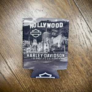 Hollywood Harley-Davidson® Monochromatic Koozie Back