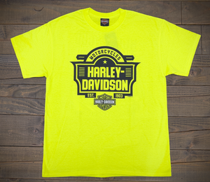 Hollywood Harley-Davidson® Neon Shiner T-Shirt Front