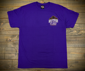 Hollywood Harley-Davidson® Purple Graffiti T-Shirt Front
