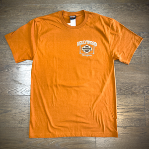 Hollywood Harley-Davidson® Texas Orange City Of Angels T-Shirt Front