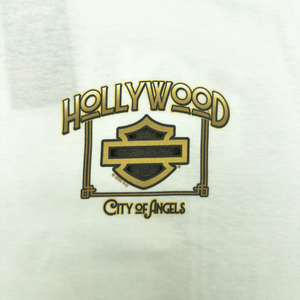 Hollywood Harley-Davidson White City Of Angels T-Shirt Front Design