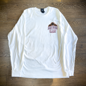 Hollywood Harley-Davidson® White Graffiti Long Sleeve T-Shirt Front