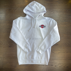 Hollywood Harley-Davidson® White Hollywood BLVD Pullover Hoodie Front