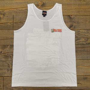 Hollywood Harley-Davidson® White Map Tank Top Front