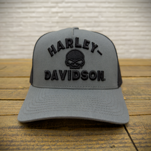 Hollywood Harley-Davidson® Willie G Harley-Davidson Arch Trucker Hat Front