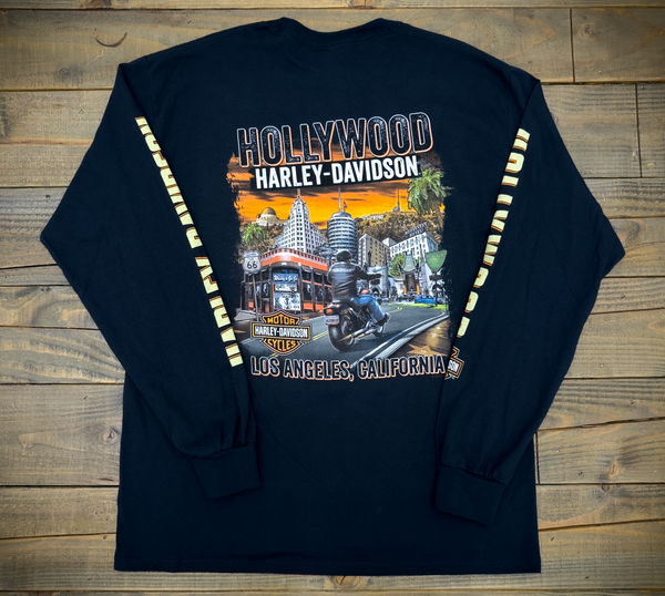 Harley-Davidson® of Hollywood Icon Long Sleeve T-Shirt