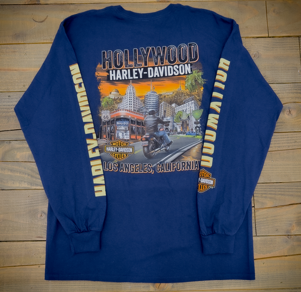 Harley-Davidson® of Hollywood Icon Long Sleeve T-Shirt