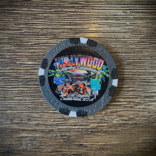 Harley-Davidson® of Hollywood Poker Chip - Random Color