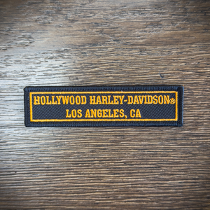 4" Hollywood Rectangle Rocker Patch