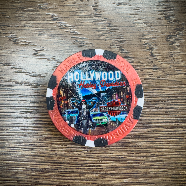 Harley-Davidson® of Hollywood Poker Chip - Random Color
