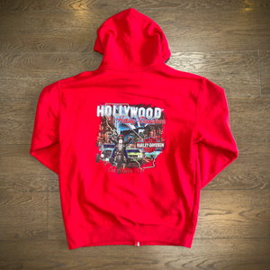 Hollywood BLVD Zip-Up Hoodie