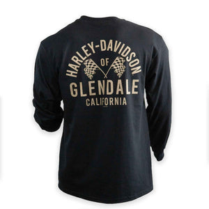 Harley-Davidson® of Glendale Shirt Long Sleeve Gold Racer II