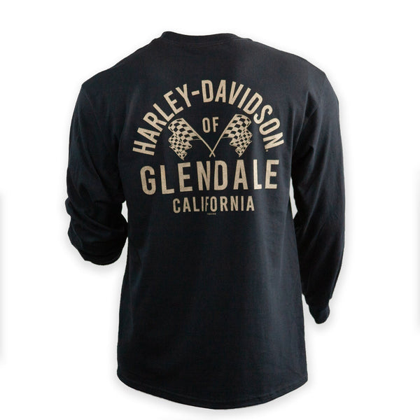 Harley-Davidson® of Glendale Shirt Long Sleeve Gold Racer II