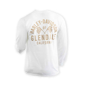 Harley-Davidson® of Glendale Shirt Long Sleeve Gold Racer II
