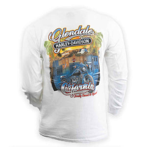 Harley-Davidson® of Glendale Shirt Long Sleeve Hollywood Palms