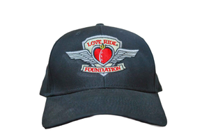 Love Ride® Foundation Snap-Back Hat Black - Love Ride® Highway Logo